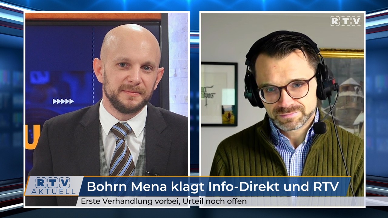Sebastian Bohrn Mena klagt RTV und Info-Direkt &ndash; Erster Prozesstag ging &uuml;ber die B&uuml;hne
