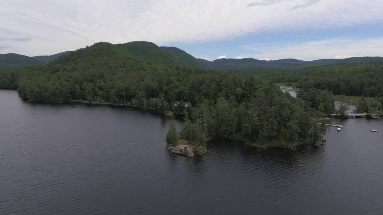 Adirondack Aerial Video of Brant Lake, NY from the north end...