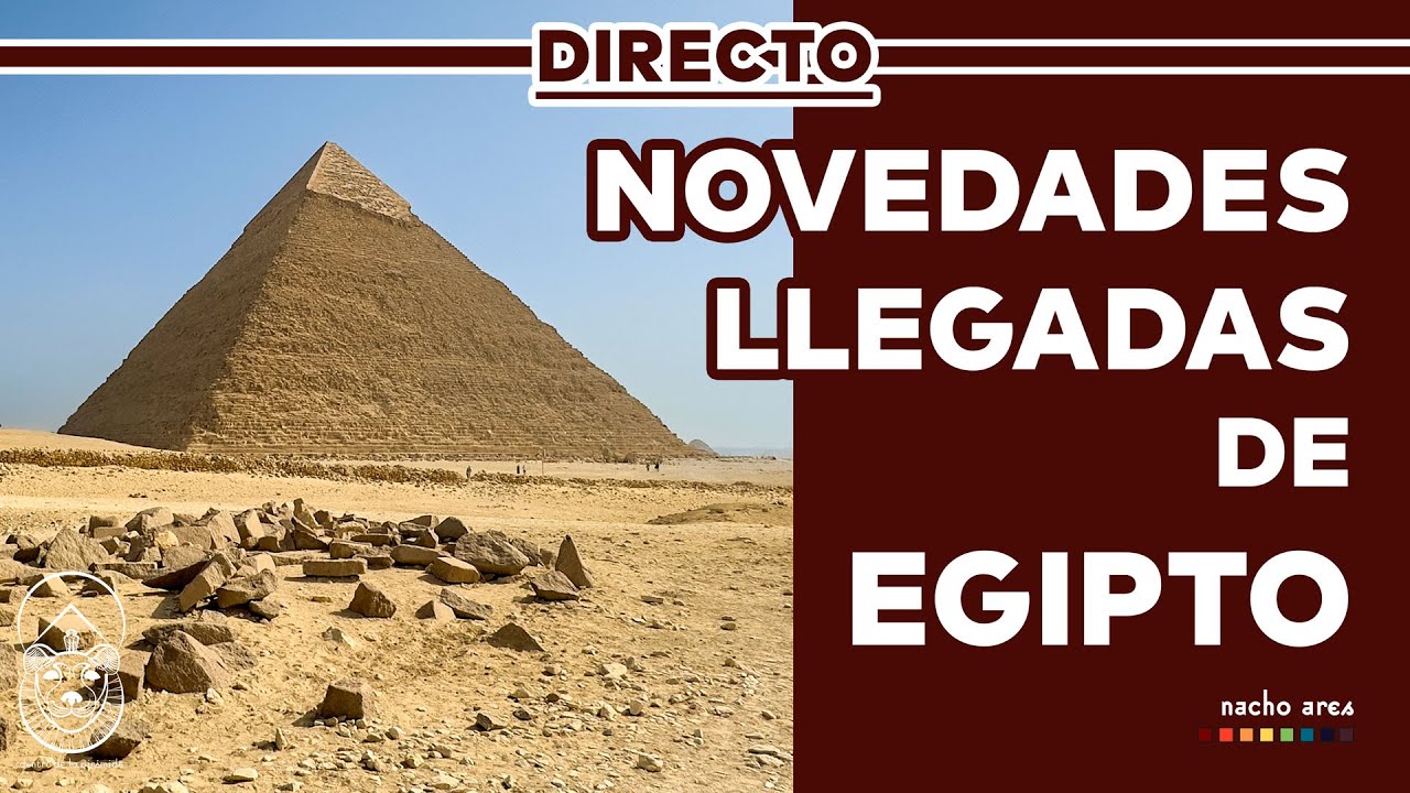 📡 STREAMING Todas las novedades recién llegadas de Egipto | Dentro de la pirámide