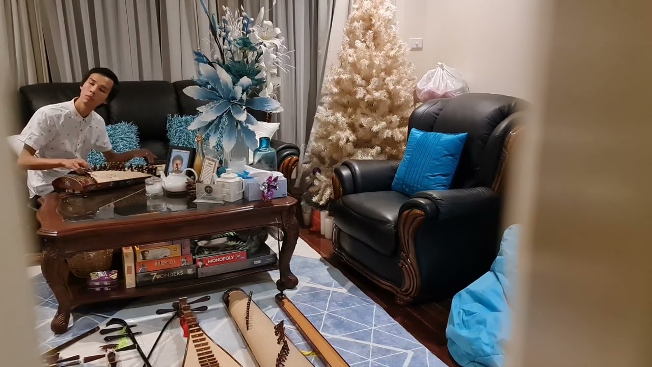 Ngồi tựa mạn thuyền - Đàn tranh