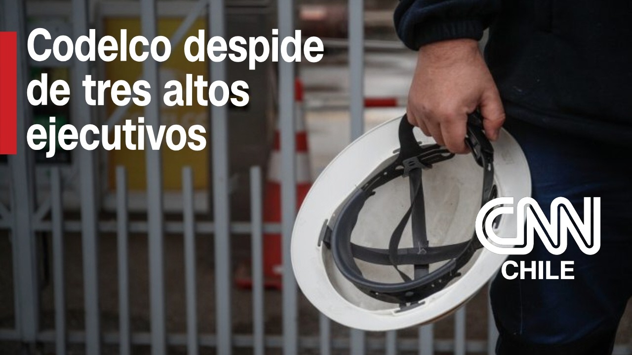 Codelco remueve a tres altos cargos por 