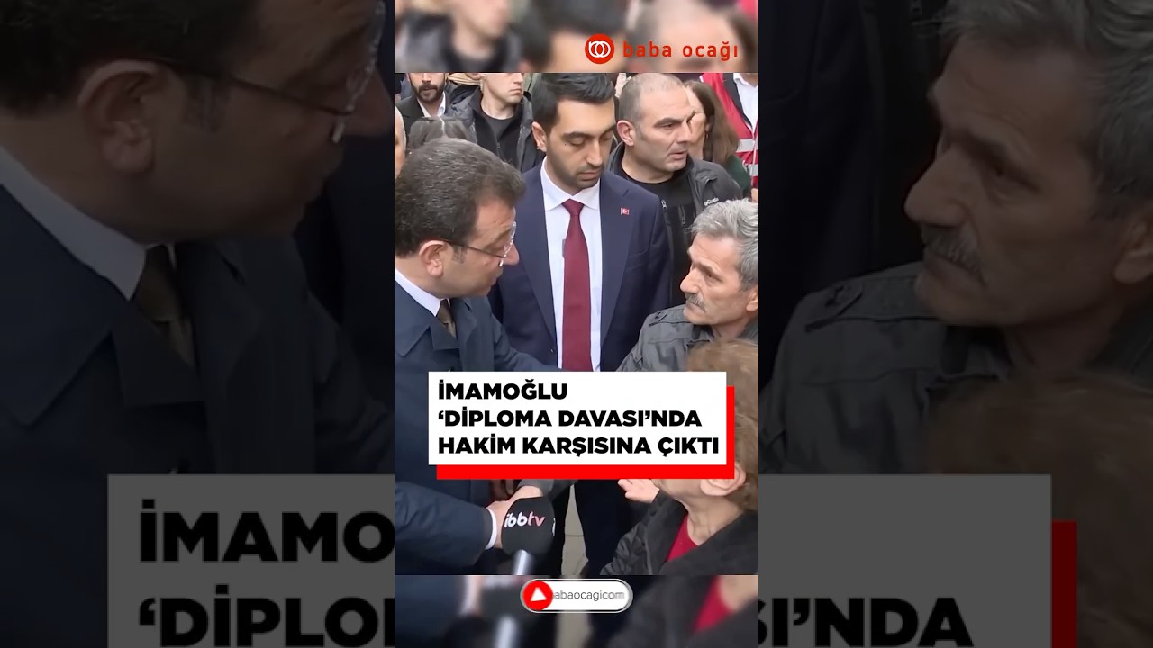 İmamoğlu, &bdquo;Dyplom Davası'nda&rdquo; Hakim Karşısına &Ccedil;ıktı