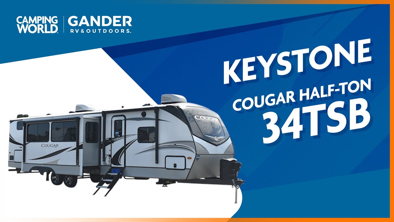 2021 Keystone Cougar Half Ton 34TSB | Travel Trailer - RV Review: Camping World
