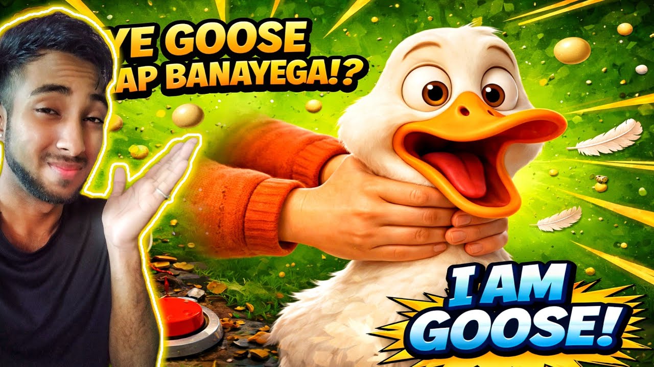 Socha Goose Cute Hoga… Ye To Gunda Nikla 😈🪿