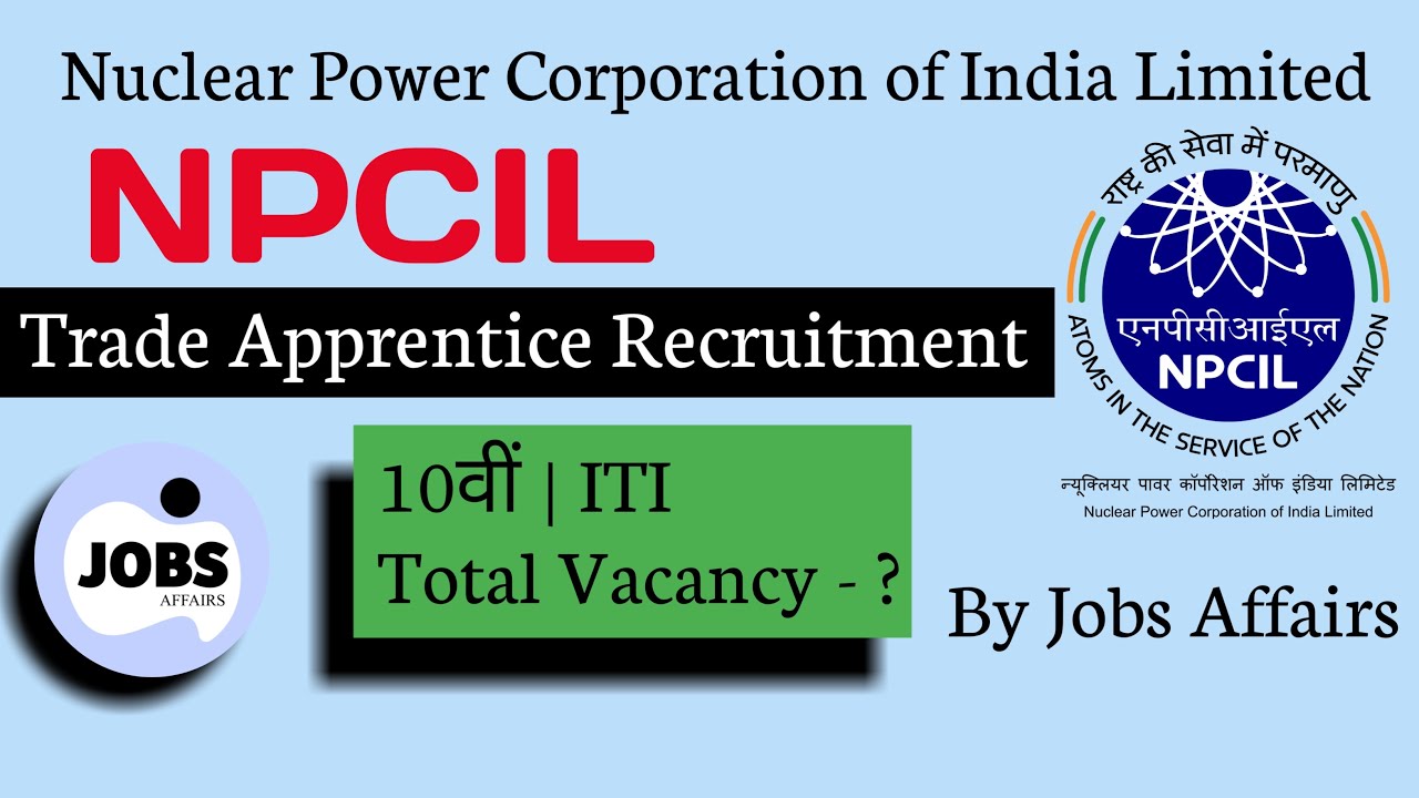 NPCIL Apprentice Vacancy 2023 | NPCIL Apprentice Recruitment 2023