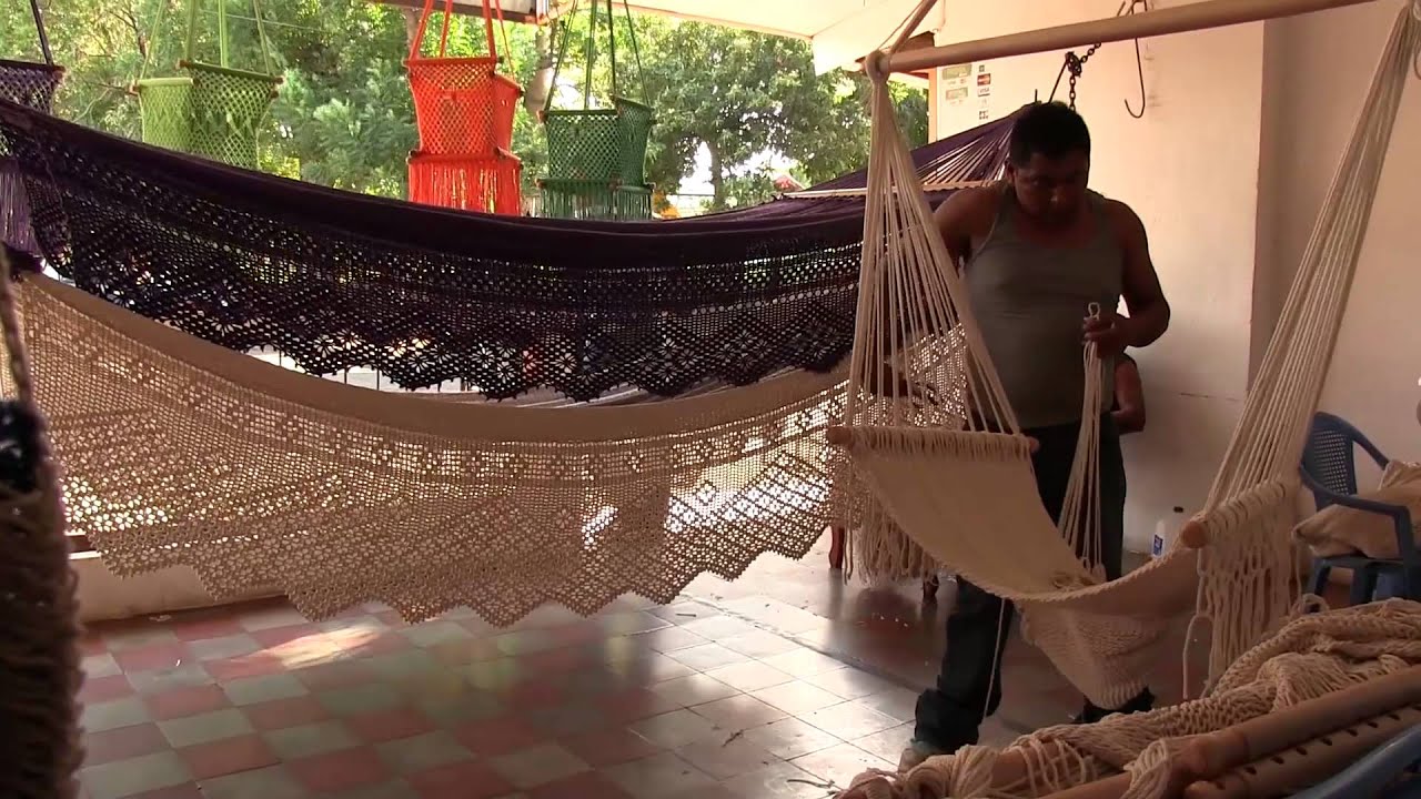 Fabricación de hamacas de Masaya