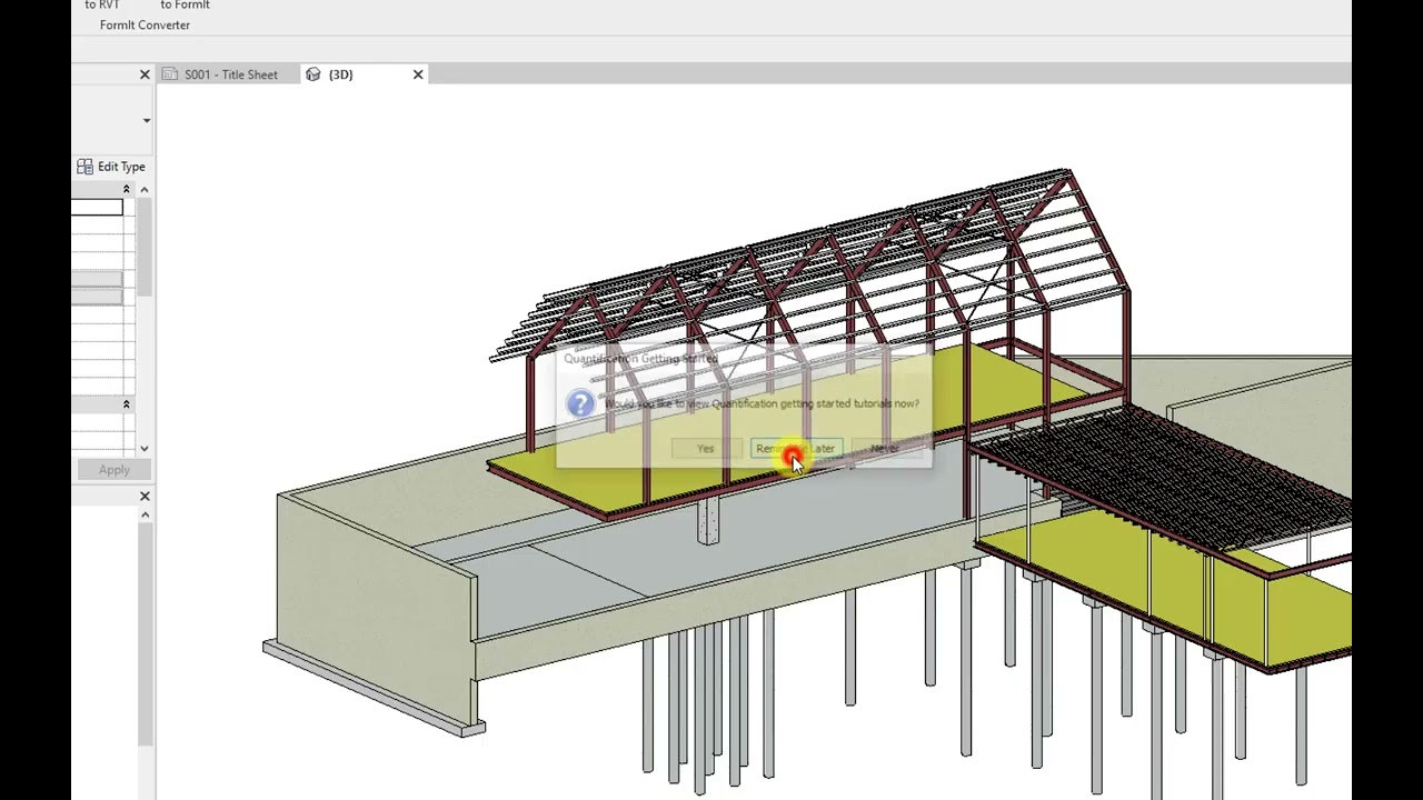 Quantification in Navisworks