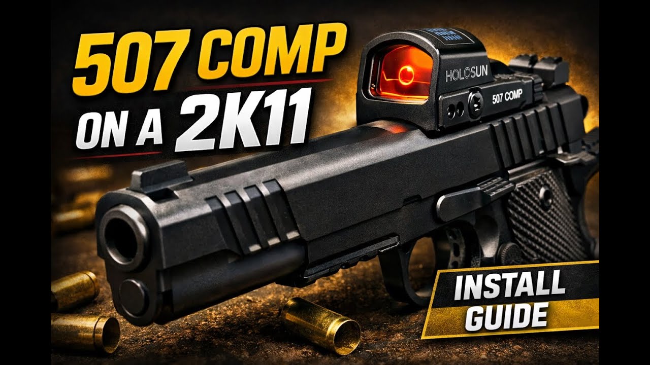 Holosun 507 COMP Install on Kimber 2K11 | Step-by-Step Mounting