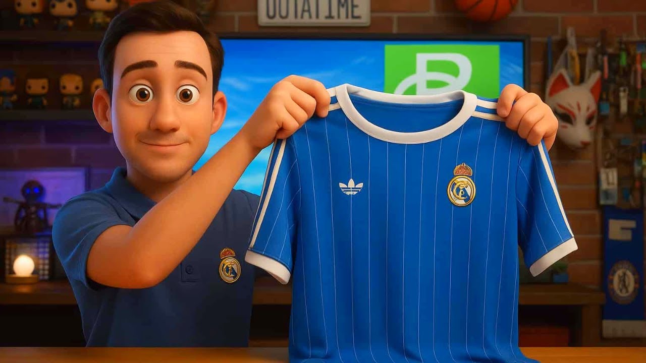 CAMISA REAL MADRID 2025/2026 RETRO STYLE I UNBOXING E DETALHES