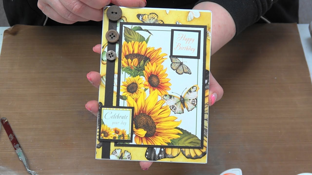 #290 Learn all the options you have with EXCLUSIVE Debbi Moore Sunflower Dreams Kit & I Zink Glitter