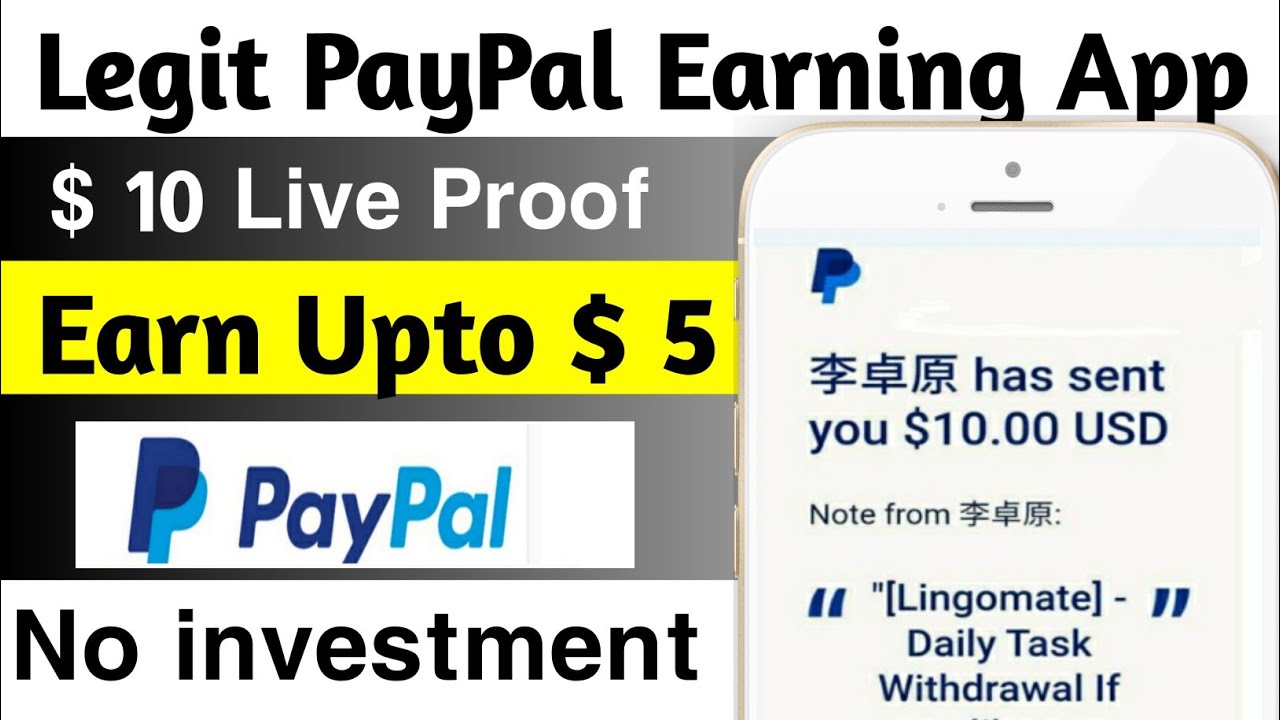 2023 Long Time PayPal Earning App With Proof | PayPal Game Earn money | Free PayPal Money Apps 2023