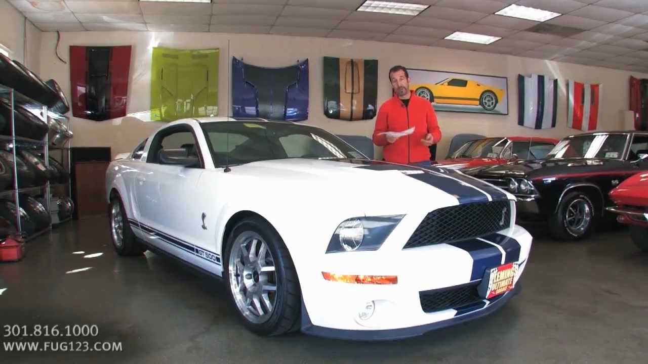 2007 Mustang Shelby GT500  for sale Flemings with test drive, driving sounds, and walk through video