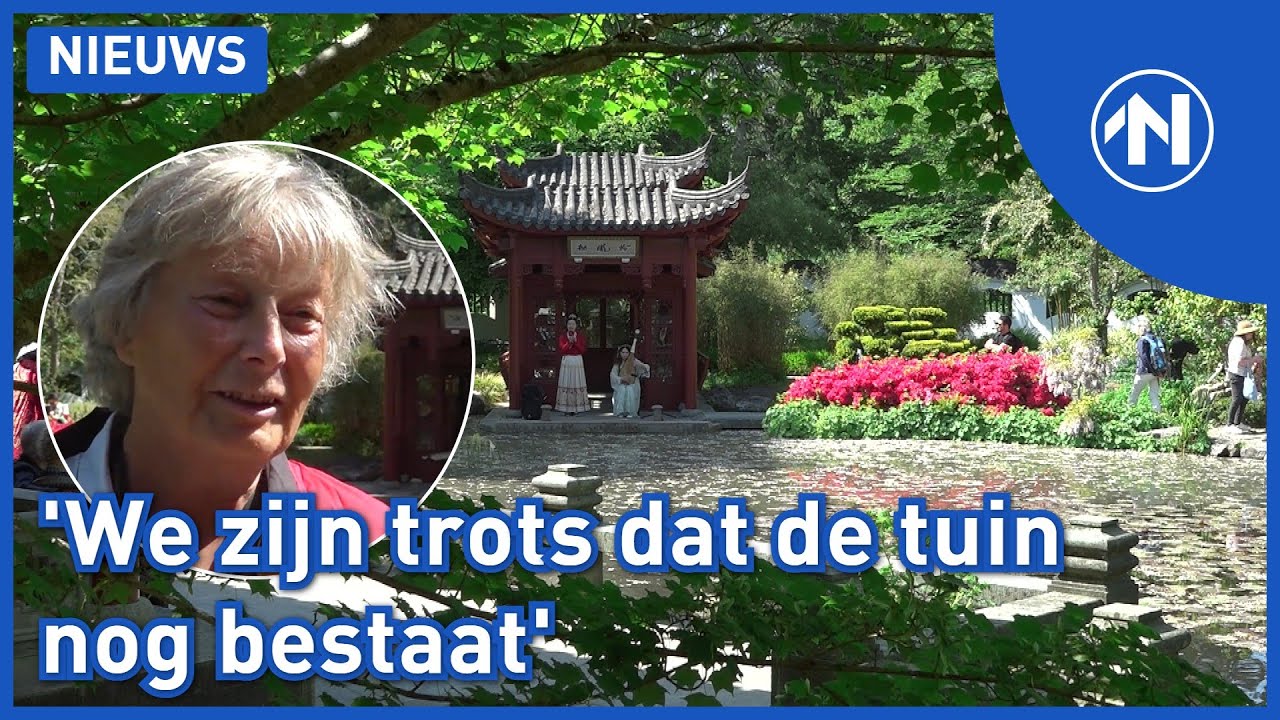 Chinese tuin in Hortus Haren weer in volle glorie: 'Je waant je in de Chinese wereld'