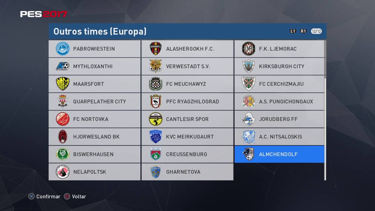 PES 2017 - COMO MONTAR A BUNDESLIGA