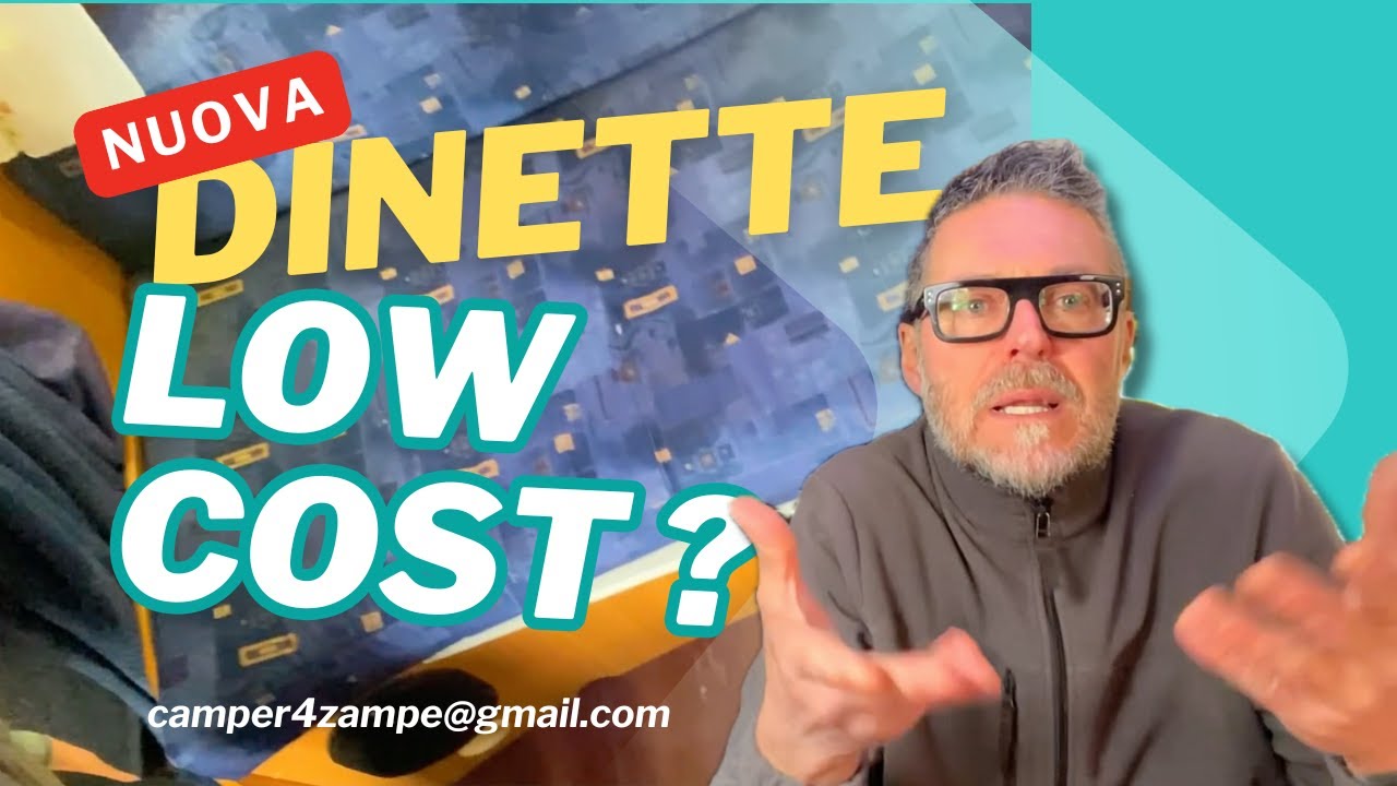UNA DINETTE NUOVA LOW COST