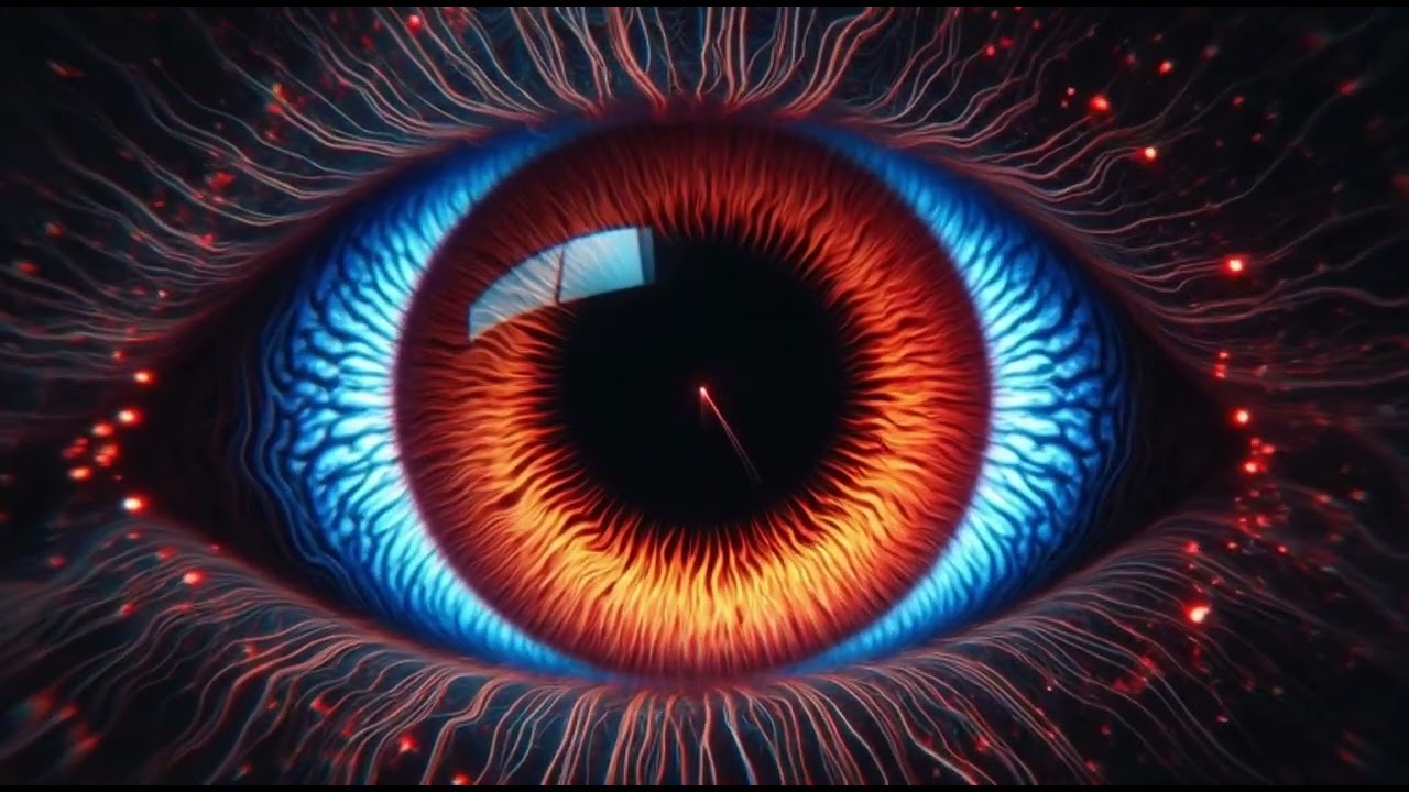 4K Prism Nebula Eye: 30 Min Infinite Glow Trance & Deep Sleep