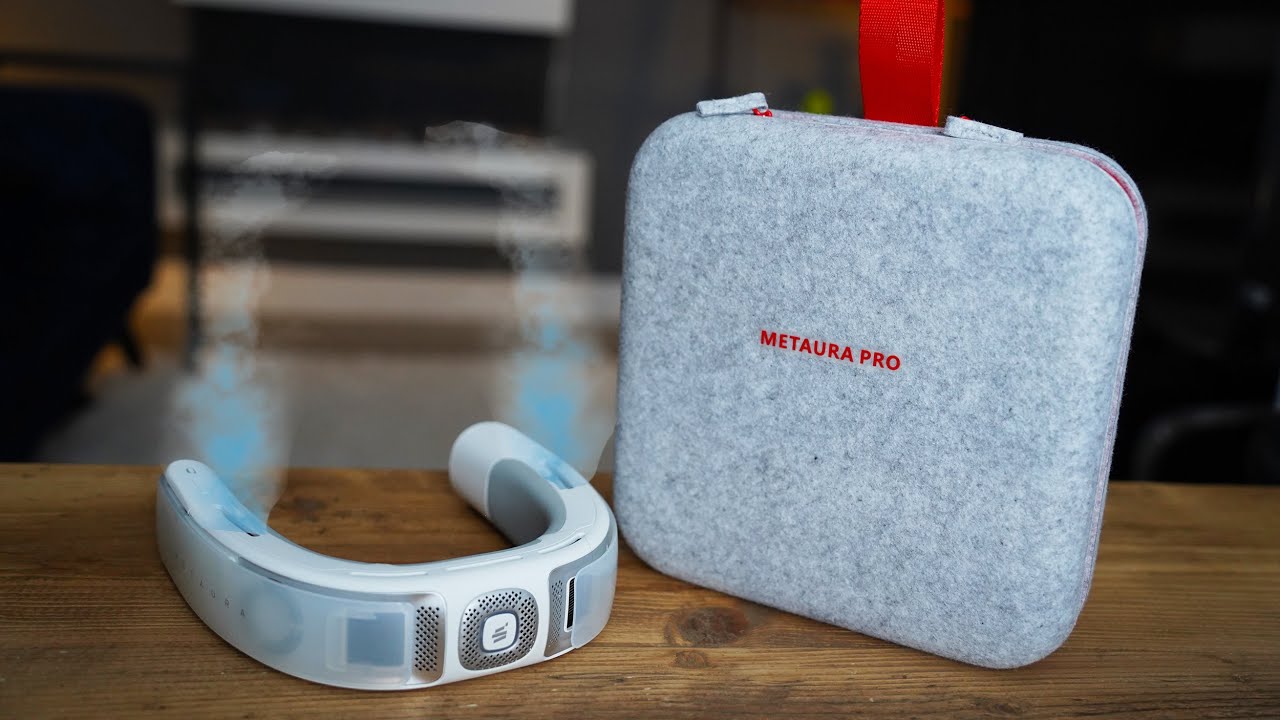 The Worlds First Wearable Air Conditioner! Metaura Pro Review.