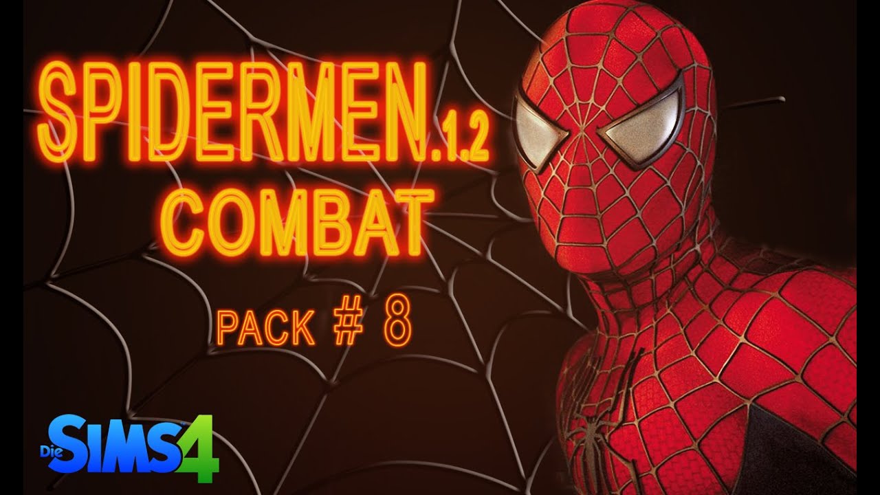 Animations Pack 8.1| Sims 4 Custom Animations | SPIDERMEN (Download)