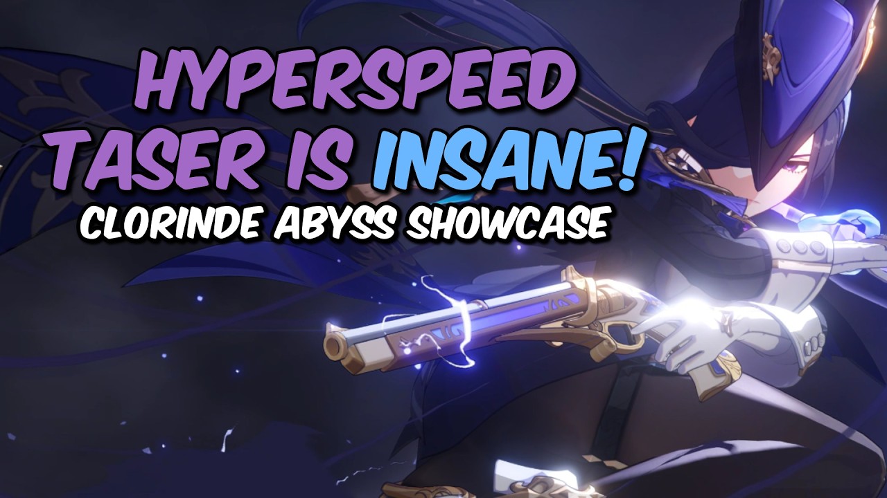 C0 Clorinde Hyperspeed Taser is INSANE! | 4.7 Spiral Abyss | Genshin Impact