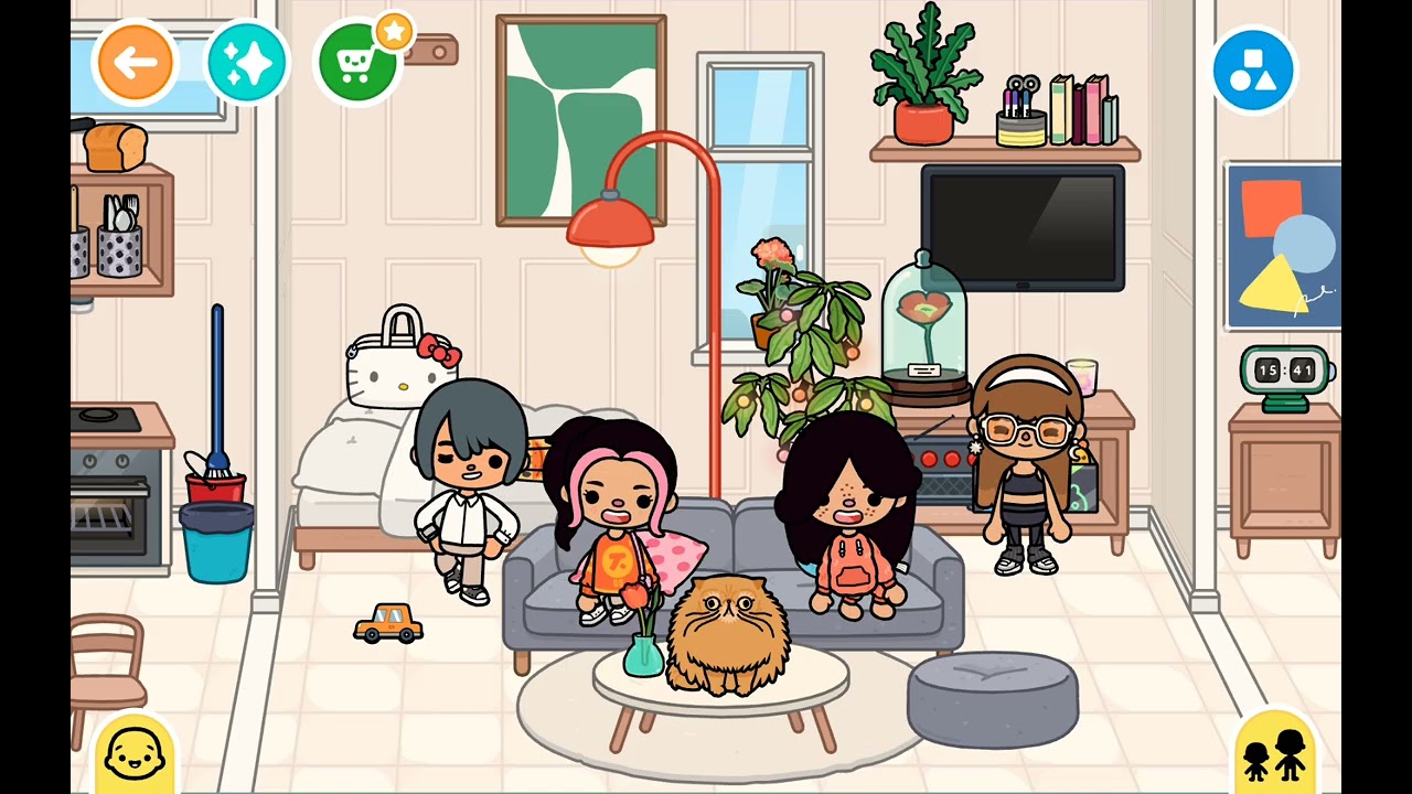 My firsy vid on my toca channel!🥲 choose nerd sibling OR bratty sister