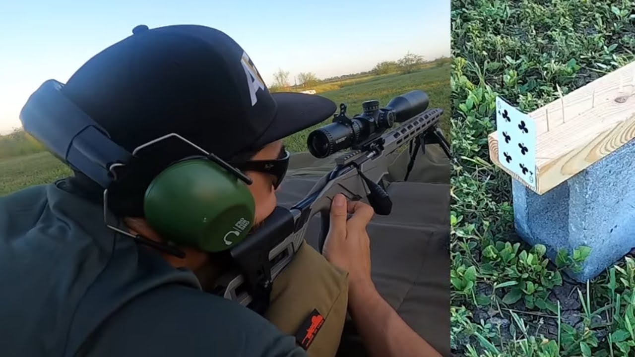 Probando un Ruger Precision cal .22 Lr  A Fondo