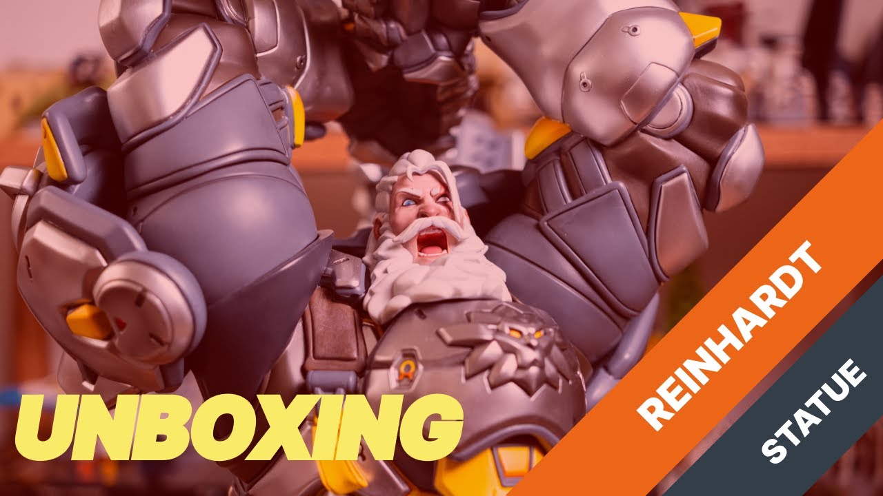 Overwatch 2 | Unboxing da estátua oficial - Reinhardt