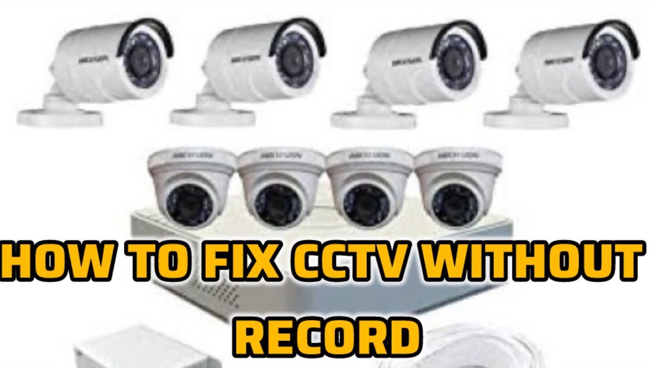 Fixing CCTV Camera l Trouble no playback and not recording / DVR Hickvision 16 channel