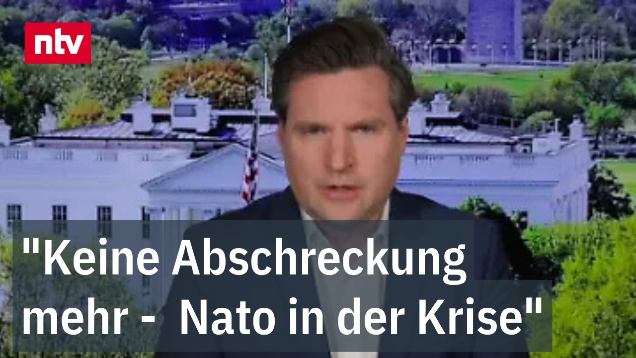 Trump Drohungen gegen die Nato richten Schaden innerhalb des B&uuml;ndnisses an, erkl&auml;rt Fritz | ntv