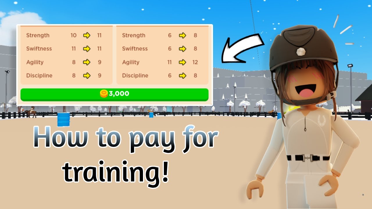 How to PAY Rachel to TRAIN your Horses! | Horse Valley Tutorial 🏅
