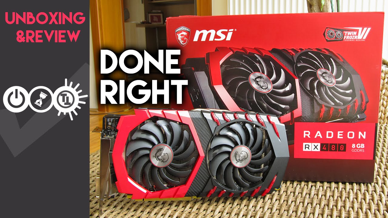 MSI RX 480 Gaming X 8G Review - Silent Polaris