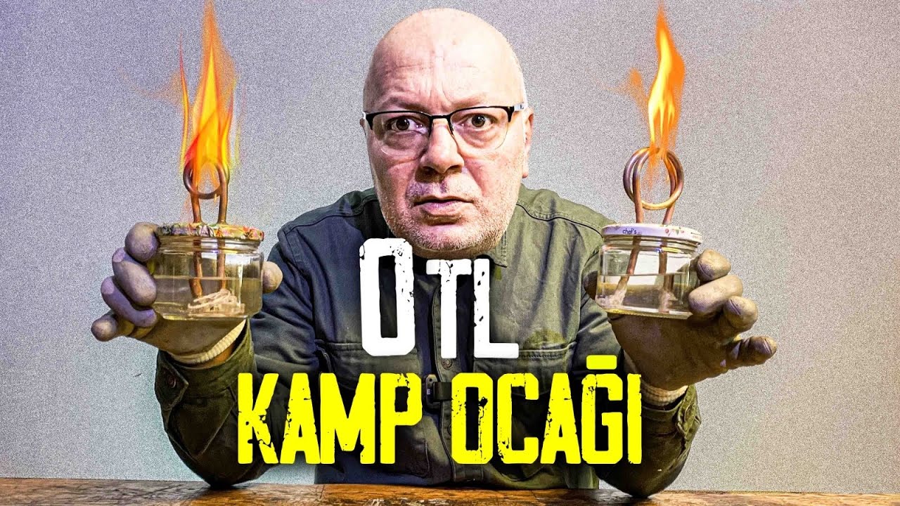 EN BASİT, EN UCUZ GAZ OCAĞI - BEDAVADAN BİRAZ DAHA PAHALI