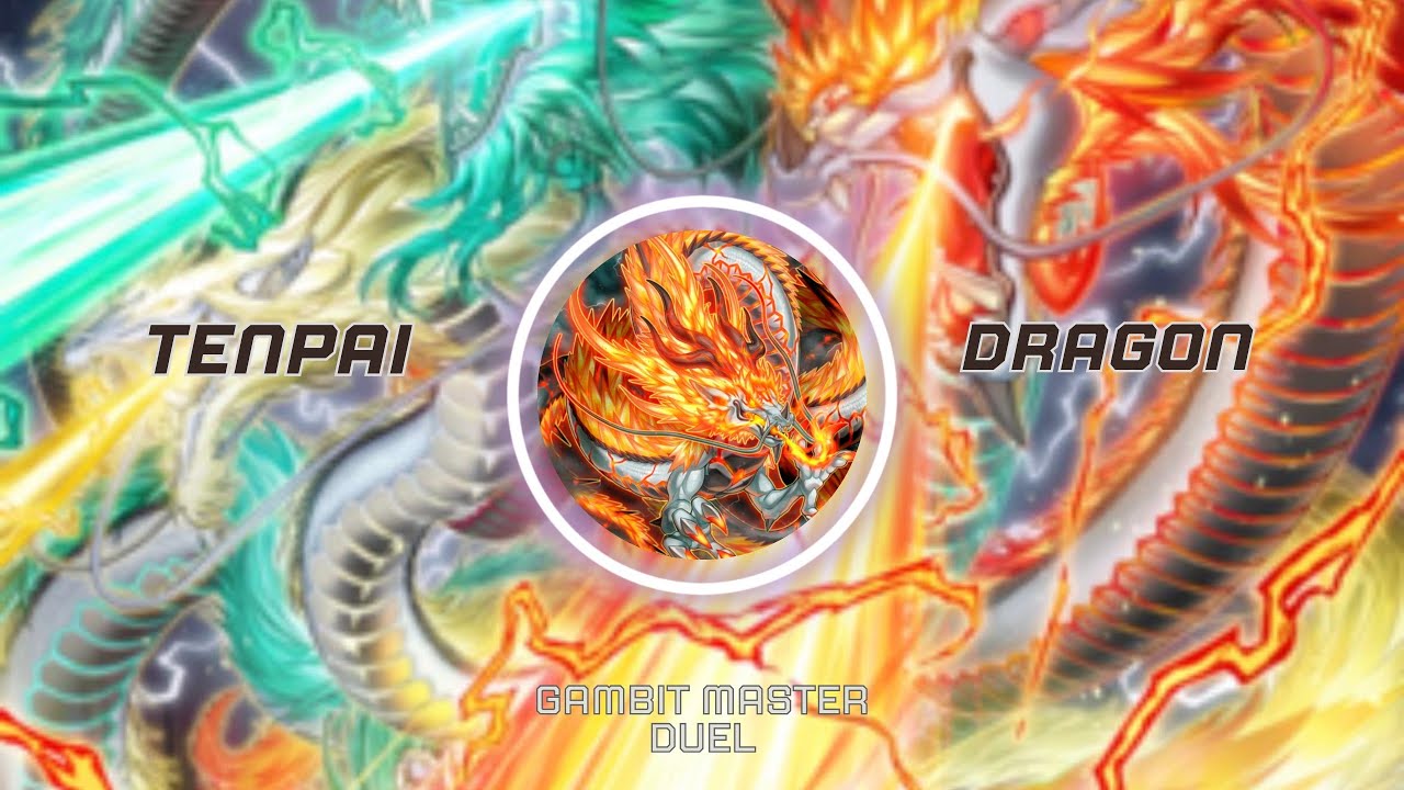 TENPAI DRAGON Ft FALLEN ALBAZ~ BEST DECK FOR GOING SECOND| Combo & Tips| Yu-Gi-Oh! Master duel