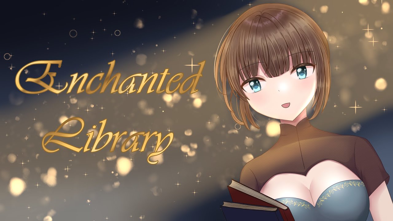 【ASMR】The Enchanted Library ✨📚