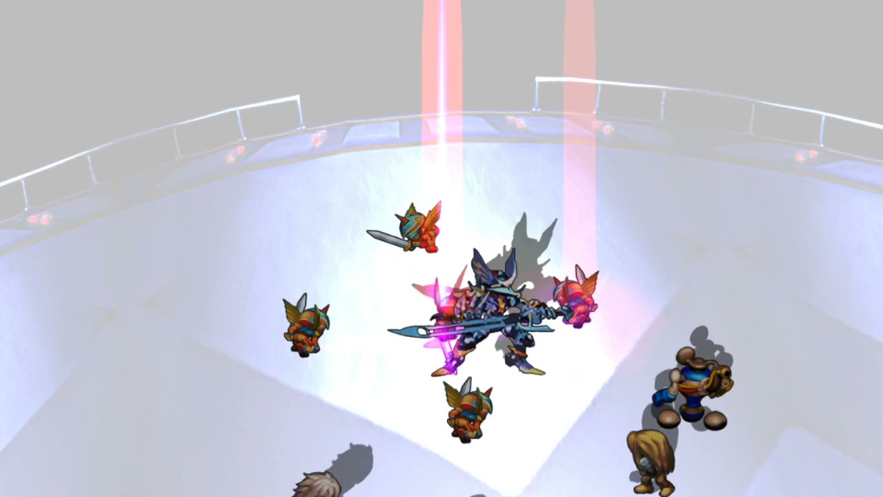 SaGa Frontier Remastered - Red Final Bosses: Metal Black III (Metal Alkaiser) & Boss X