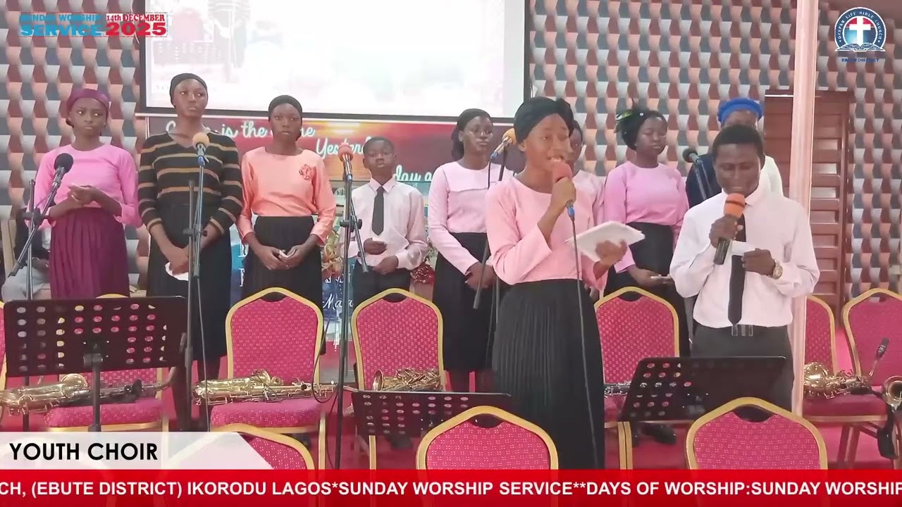 Sunday worship service Ebute district church, Ikorodu Lagos. 14-12-2025.