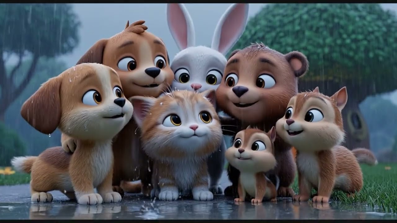Kitten in Danger 😿 | Brave Little Friends to the Rescue 🐶🐰🐦 | CatsFamily