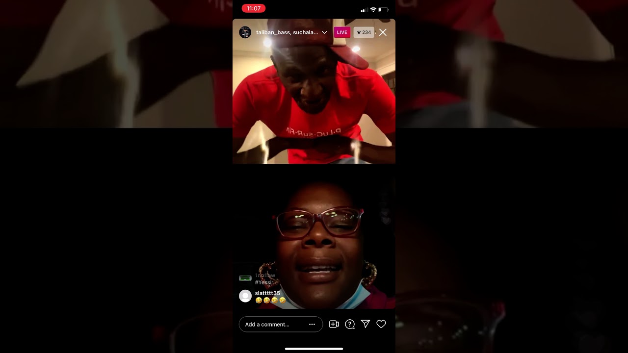 FBG TALIBAN BASS GOING OFF ON IG LIVE !!! (Hilarious)