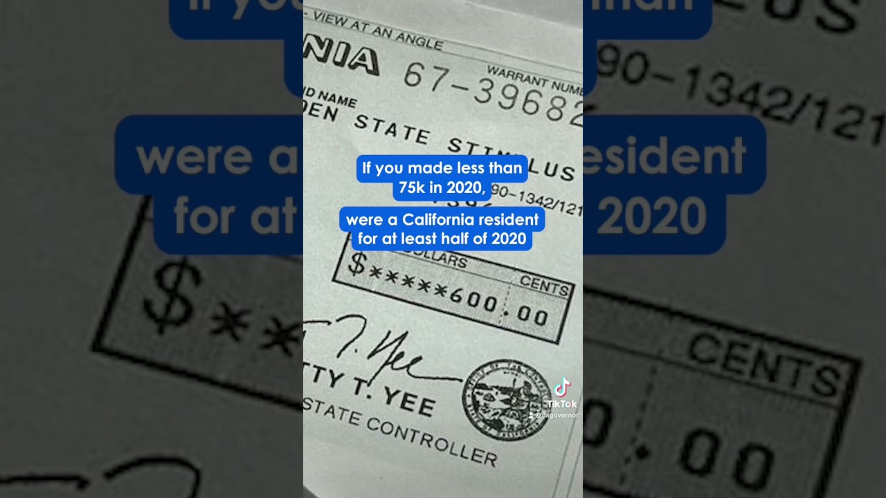 Last Chance to Qualify for the Golden State Stimulus