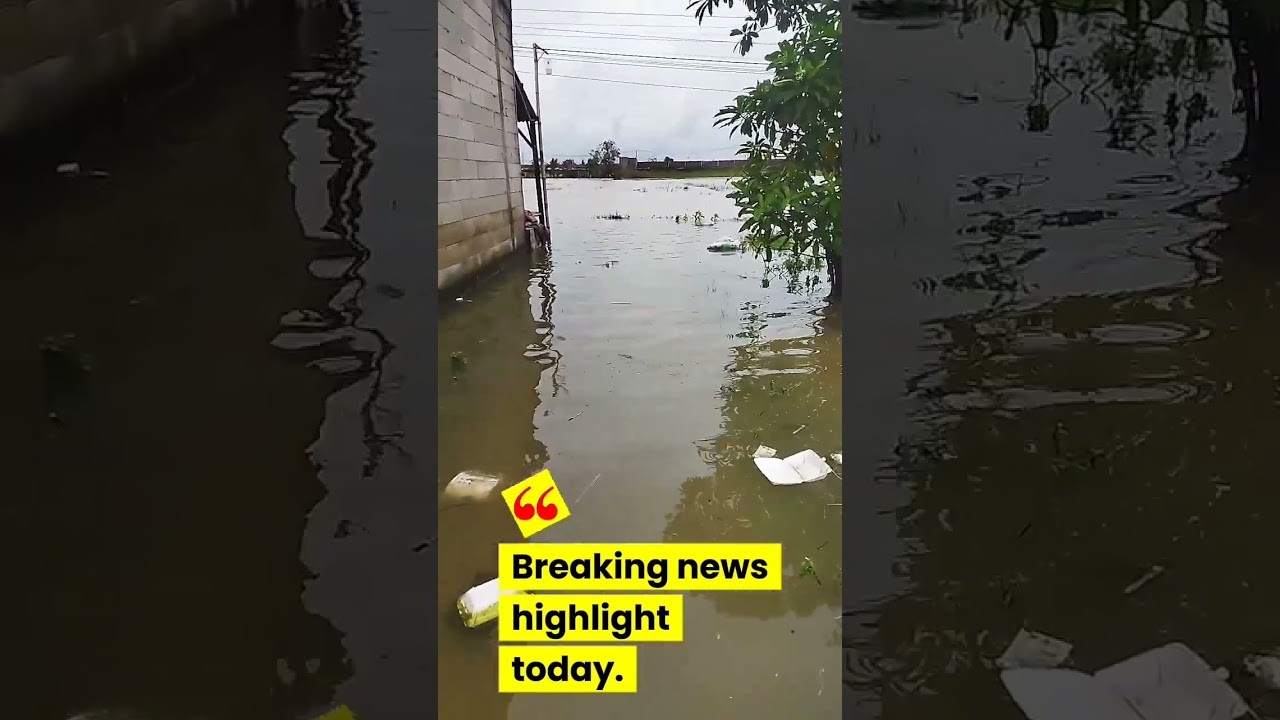 Gaess ini banjir tadi pagi awal air mulai Dateng klo skrg udh dlm air nya semoga cepet surut..Amin 🙏