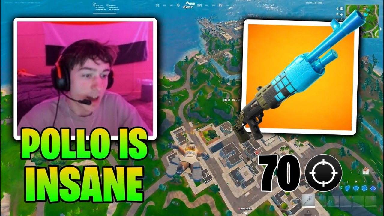 Pollo Destroys Every Squad at Tilted Towers and Drops 70 Kills Reload Ranked