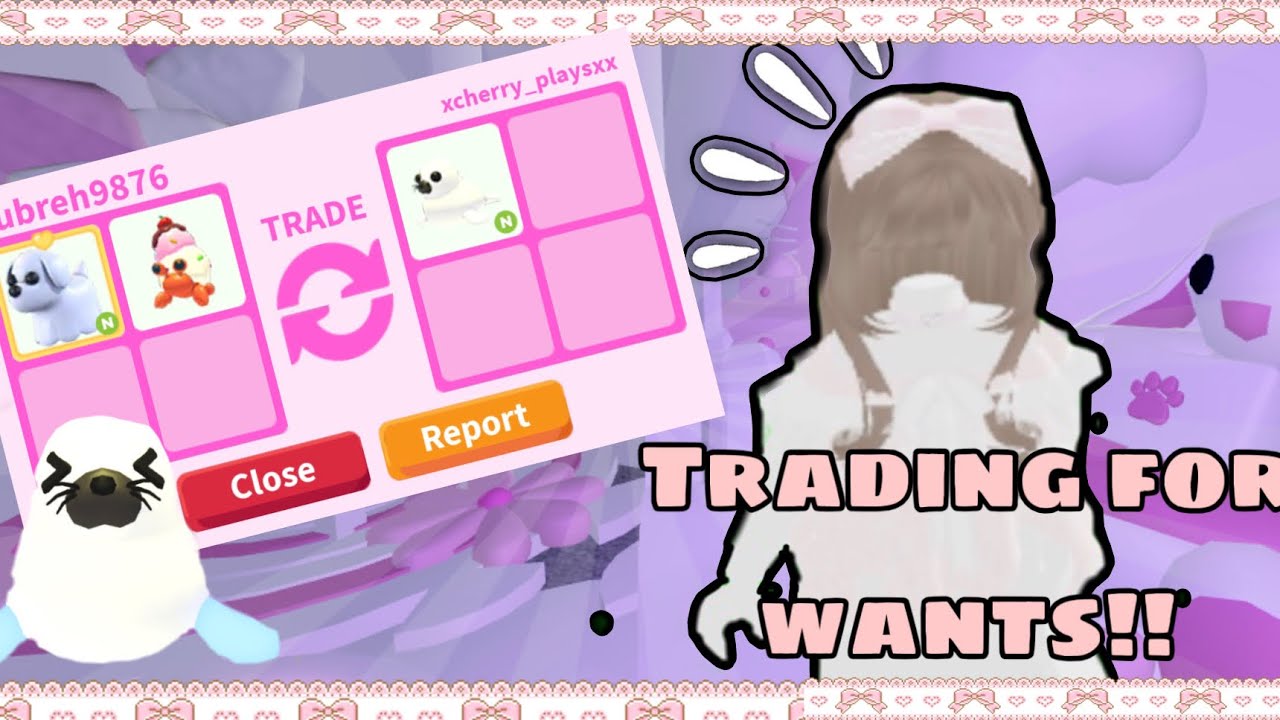 •~Doing some Trading to get one of my dp and want In Adopt Me!~• #adoptme 