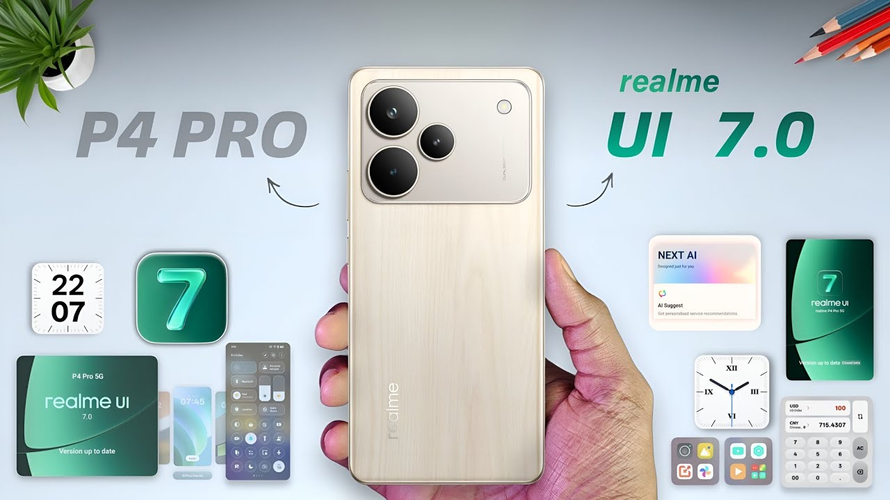Finally Realme UI 7.0 Update for Realme P4 Pro With Android 16 | All Features Explained
