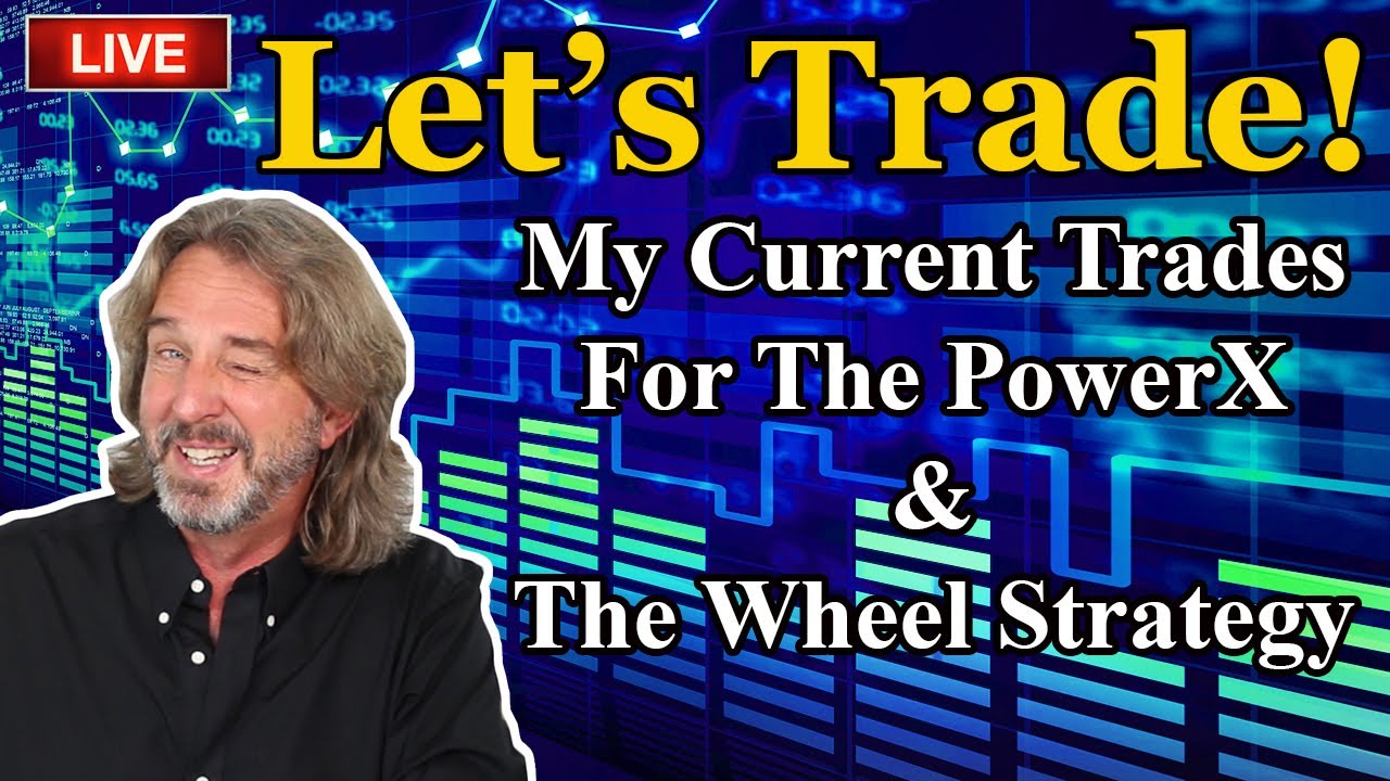 Let's Trade! My Current Trades For PowerX & The Wheel Strategy - Coffee With Markus - Episode 171