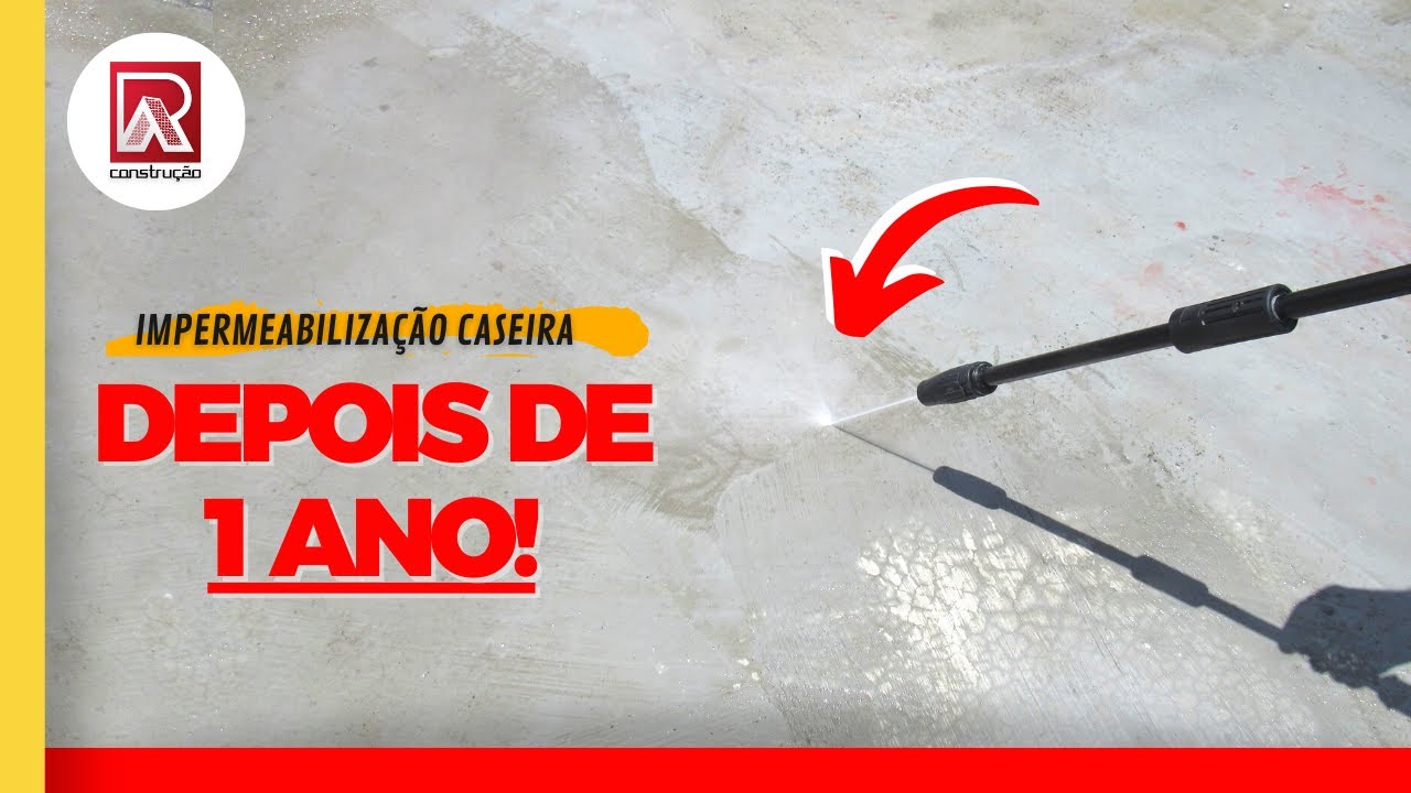 IMPERMEABILIZAÇÃO CASEIRA DA LAJE DEPOIS DE UM ANO DE APLICAÇÃO - RA CONSTRUÇÃO