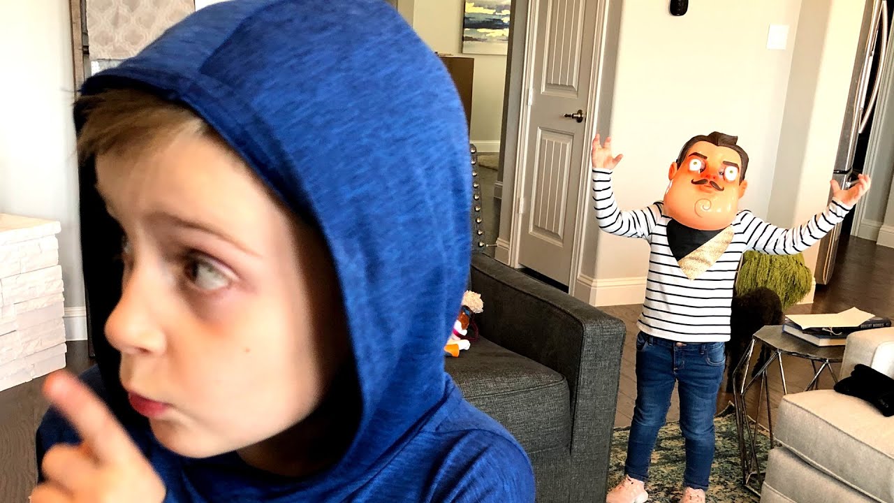 Who is the Secret Neighbor? (Hello Neighbor Game In Real Life) K-City