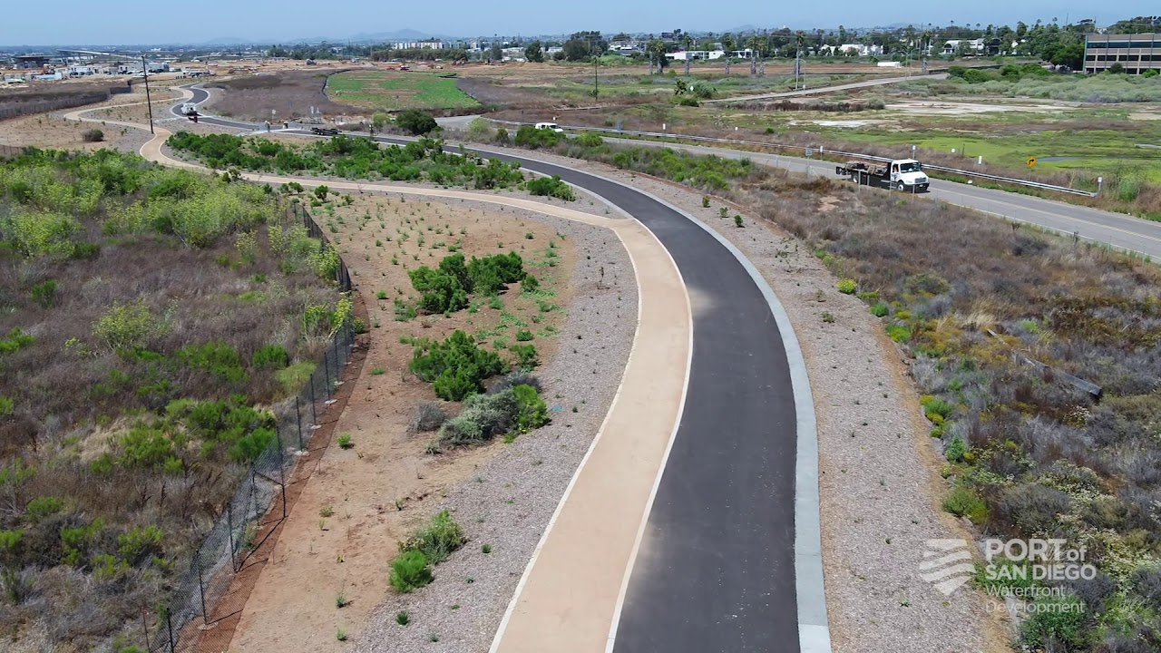 Chula Vista Bayfront: Sweetwater Bicycle Path and Promenade
