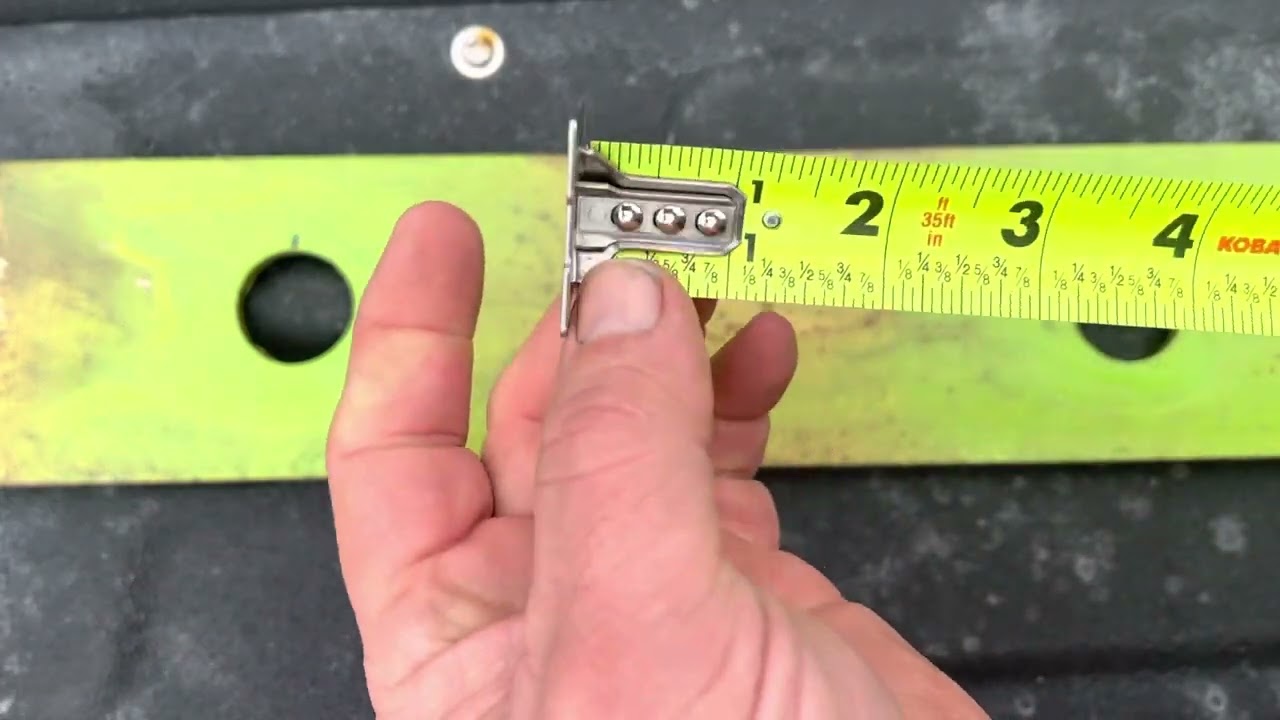 Measuring holes center to center the easy way