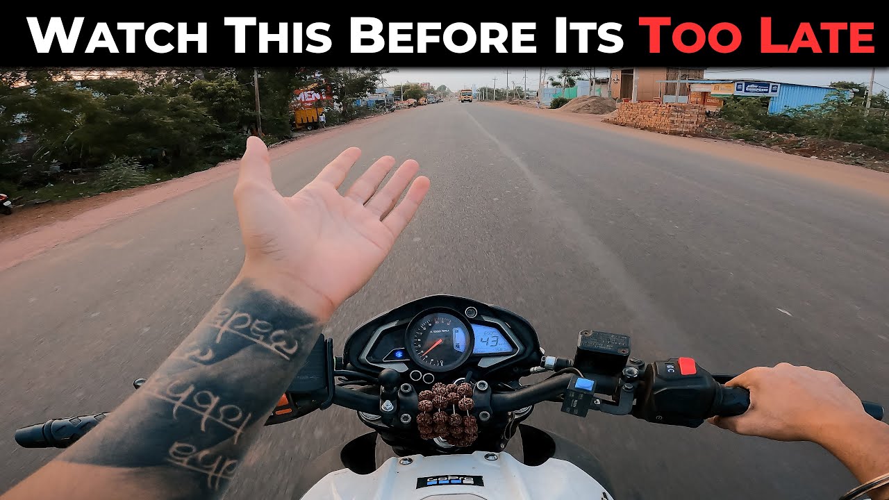 How to APPLY BRAKES On Different TYPES OF ROADS -  Bajaj Ns200