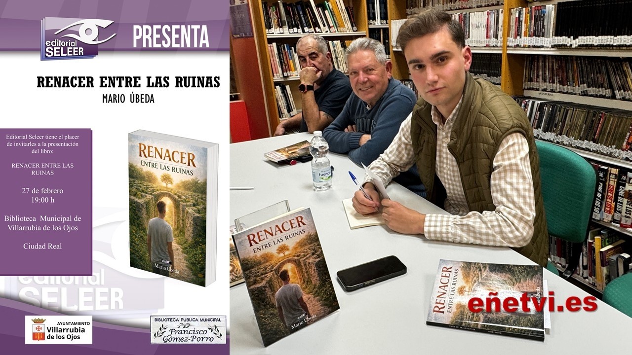 Presentación de RENACER ENTRE LAS RUINAS de Mario Urda