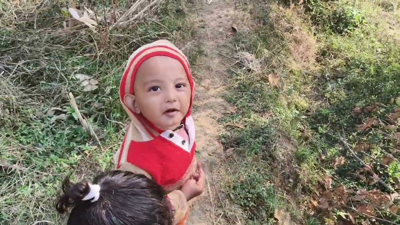 गाँव की शाम और बच्चों के साथ मस्ती | Evening Walk Vlog 😍
